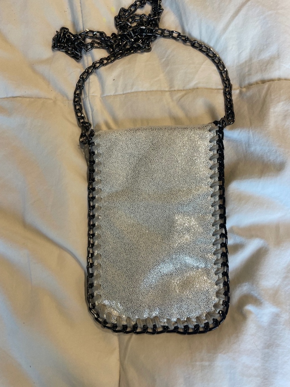 Leather crossbody bag